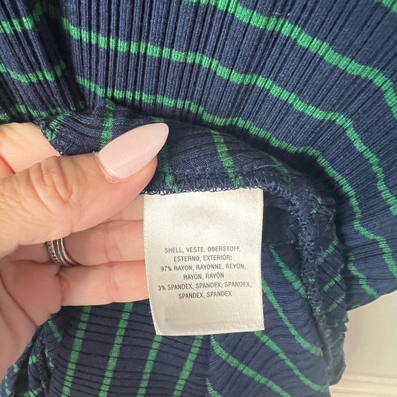 Anthropologie Maeve Flores striped midi dress size XL / nwot - Picture 7 of 14